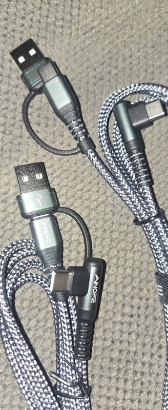 Usb C To Usb C Usb A 2 In One X 2 CABLES