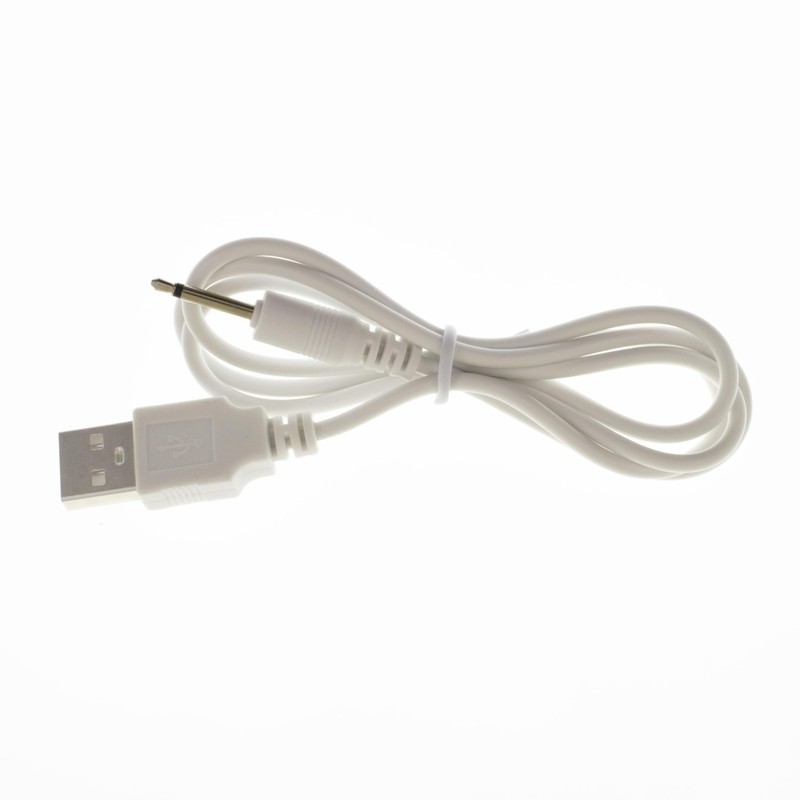 YiKaiEn 2 Pack 2.7ft USB to DC 2.5mm Fast Charger Cable, 2.62 feet, White gallery