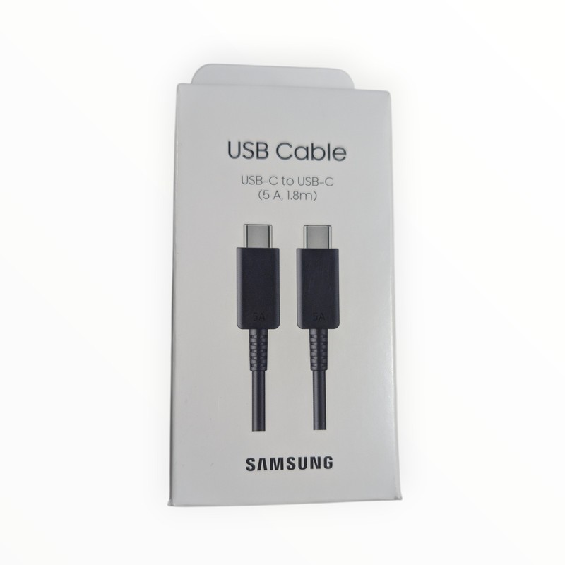 Aa2-O Samsung USB-C to USB-C Cable 1.8m/5.9ft 5A Type C – Black
