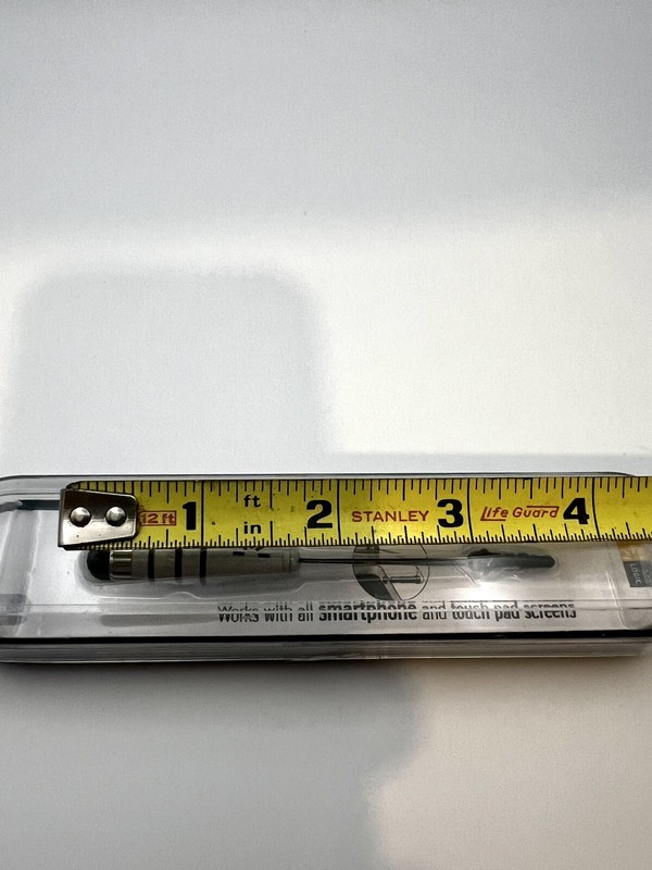Case Logic Silver Stylus Touch Pen Aluminum Compact for Phones gallery