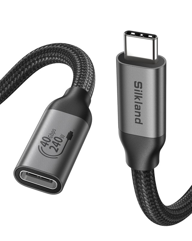 40Gbps USB 4 Extension Cable for Thunderbolt 4, [240W Charging, 8K 60Hz] USB …