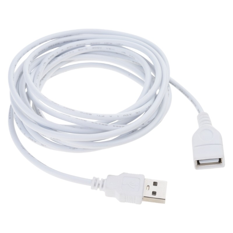Practical USB Power Extension Wire 300cm For USB Lights Fans Blowers Cameras gallery