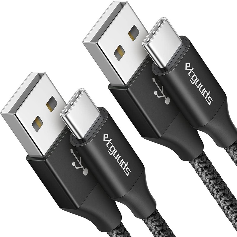 USB A to USB C Cable 6ft 2Pack 3A Fast Charging Typ C Cord iPhone 17 SamsuNg S25