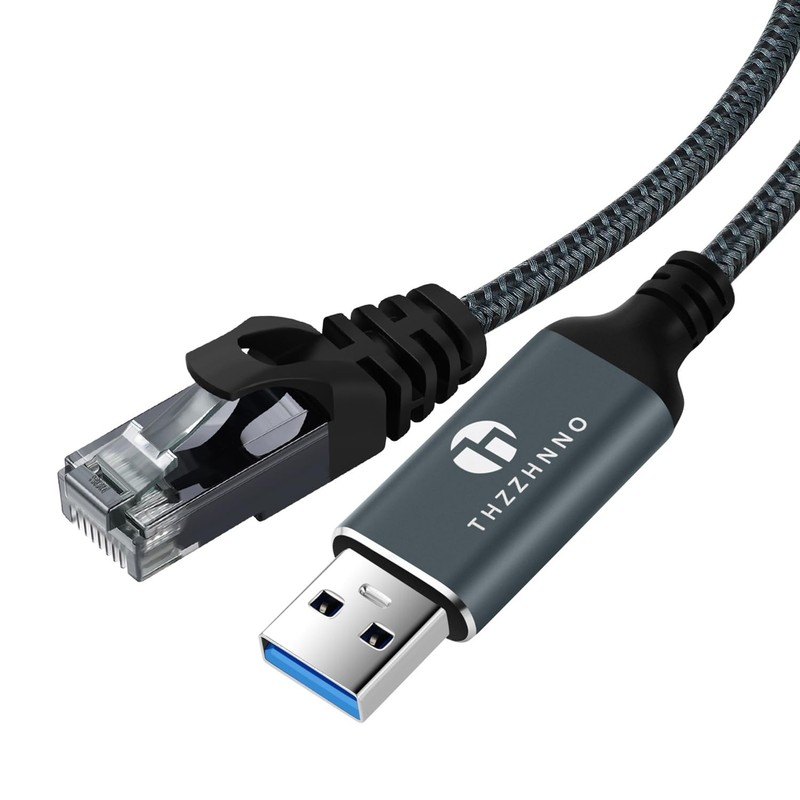 6.6FT USB 3.0 to Ethernet Cable, USB A to RJ45 Male Gigabit LAN Network, PC Mac gallery