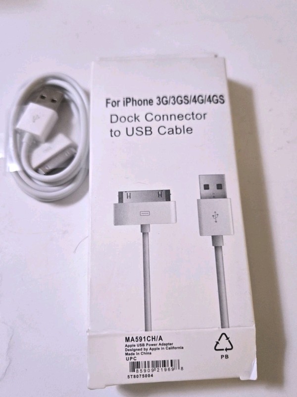 USB dock Connector Cable For IPhone 3G/3GS/4G/4GS