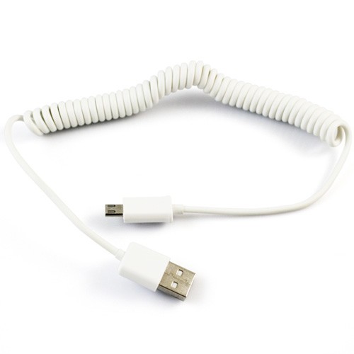 For TCL 60/60R/SE/NxtPaper - Coiled USB Cable Charger Cord Power Wire Sync gallery