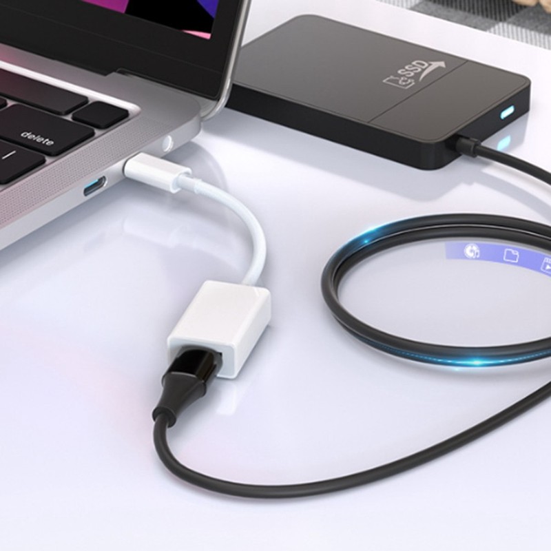 Mobile Phone Converter Adapter Cable to USB Flash Drive for 16/15 Android S9R6 gallery