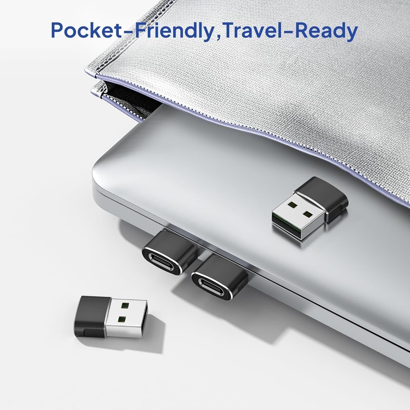 3 PACK USB C 3.1 Type C Female to USB 3.0 Type A Male Port Converter Adapter NEW gallery