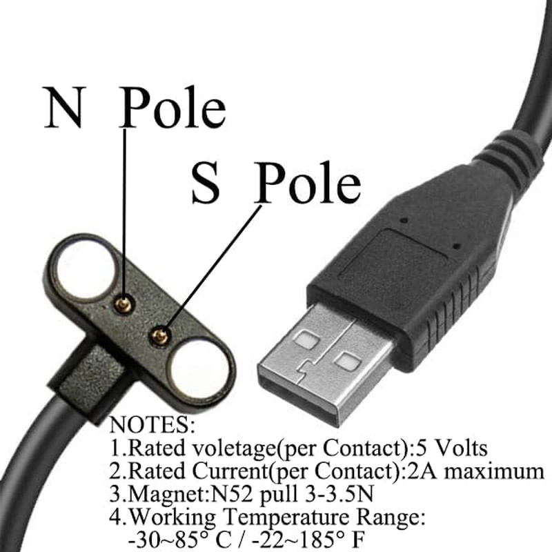 USB Magnetic Touch Charging Cable (Square) gallery