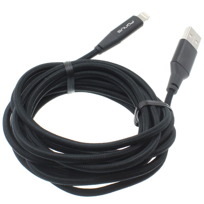 For iPhone 11 12 13 PRO MAX XS SE – 10FT USB CABLE CHARGER CORD POWER WIRE LONG
