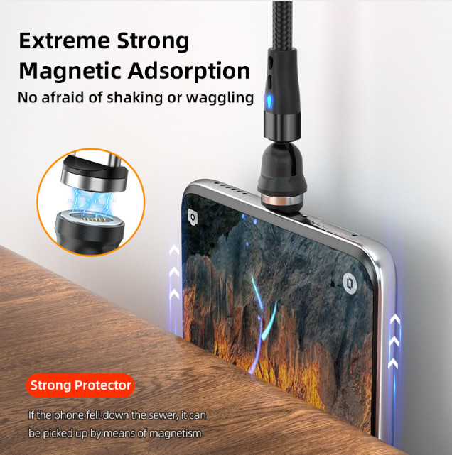 Magnetic Phone Charger Charging Cord Adapter Cable For iPhone 14 13 12 11 XR 8 6 gallery