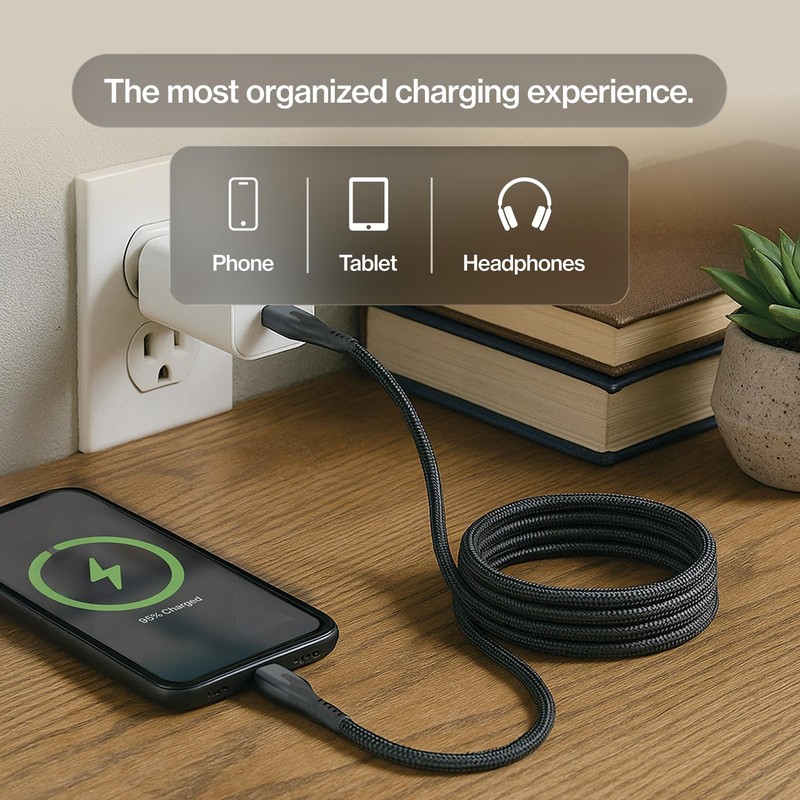MagStack USB to USB C Cable, A to Type C Charger Fast Charging Phone Charger ... gallery