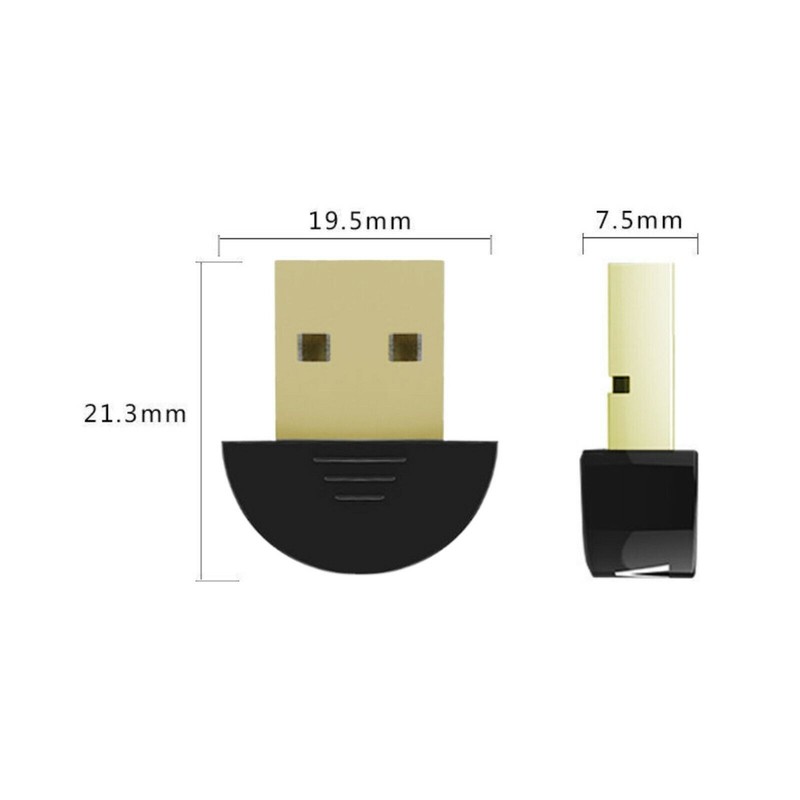 USB Bluetooth-compatible 5.0 Wireless Audio Music Stereo Adapter Dongle Receiver gallery