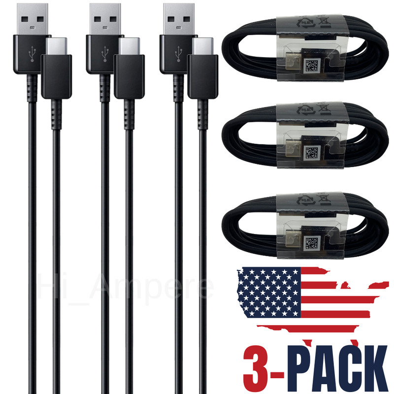 3X USB Type C Fast Charging Cable 4FT For Samsung Galaxy S8 S9 S10 Plus Note 8 9 gallery