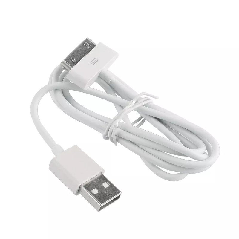 30 Pin USB Data Sync Cable Charger for iPhone 4 4G 4S 3GS iPod Nano iPad 1/2/3 gallery