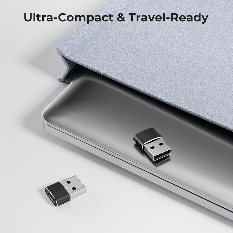 "Adaptador USB a USB C para cargador de iPhone 16 (paquete de 2) " gallery