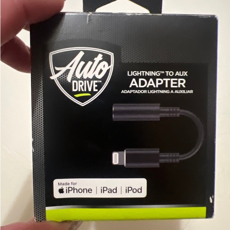 Bundle of 2 Auto Drive Brand Cable and Adapter for iPhones New in Box gallery