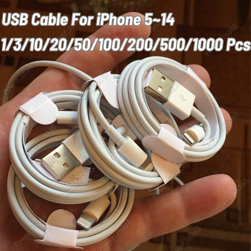 Bulk Lot USB Cable Fast Charger Cord For i Phone 14 13 12 11 Pro XS XR X 8 7 6