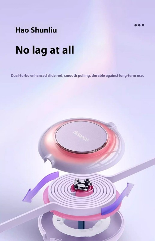 Baseus 3in1 USB Fast Charging Cable Retractable Cord For Iphone Android 100W AU gallery