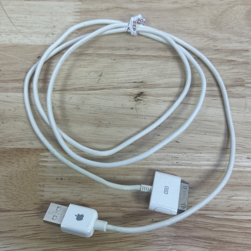 30 Pin OEM Apple USB Cable 42″ Charger for iPhone 4 4G 4S 3GS iPod iPad 1/2/3