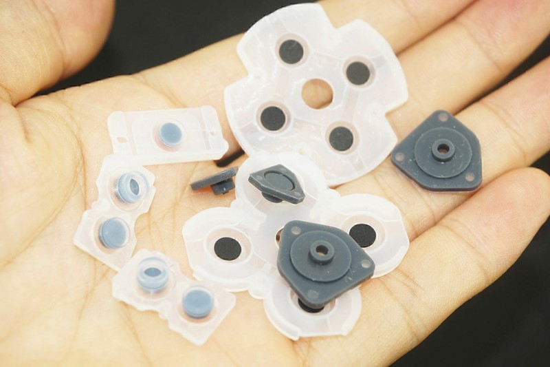 Controller Rubber Conductive Pad Silicon Buttons For Sony PS4 Repair Replacement gallery