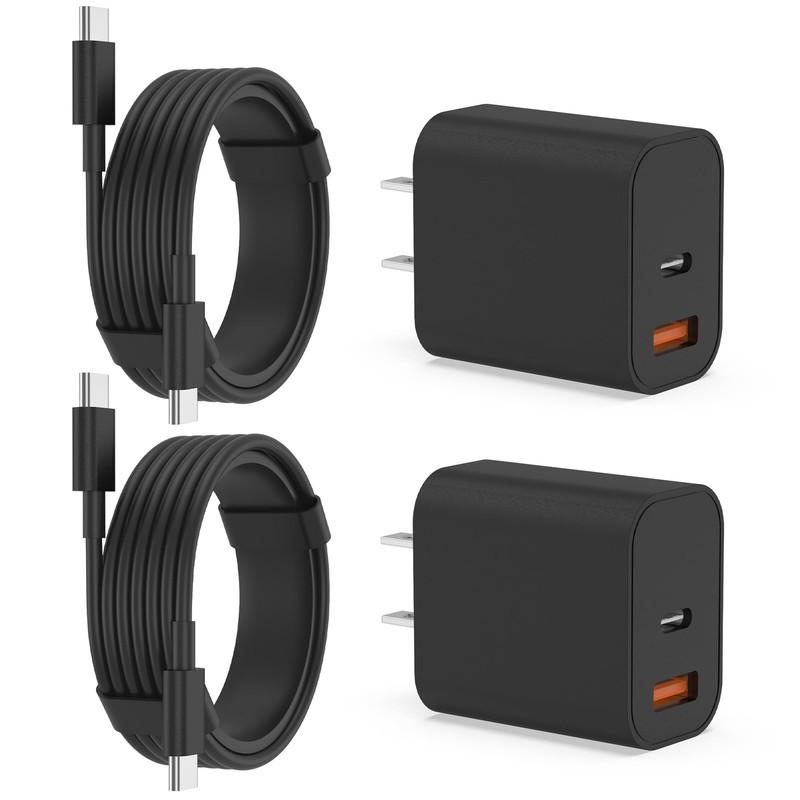 iPhone 17 16 15 Charger Fast Charging,20W USB Wall Charger Block with 6ft to …