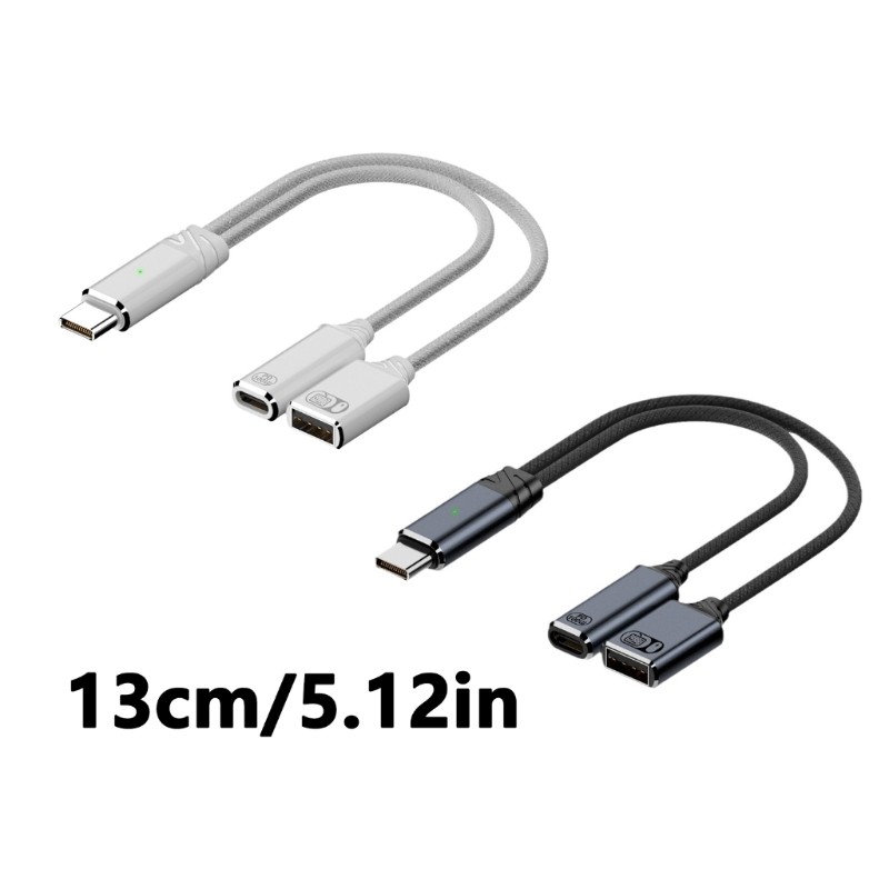 Type C to USB A Type C Female Adapter Cord Wire for Efficient Power Delivery gallery