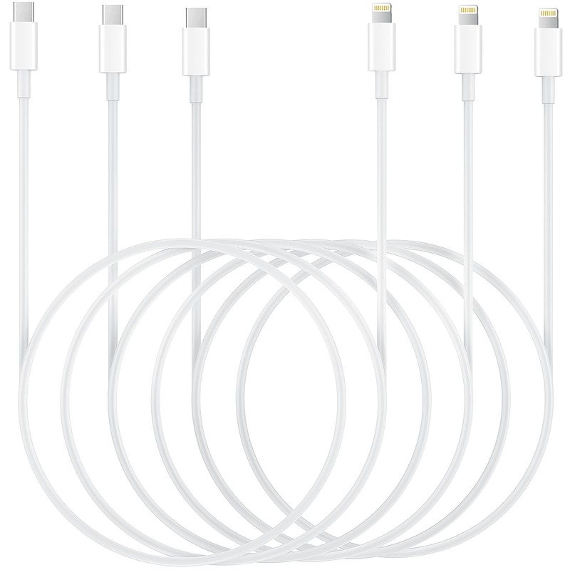 USB C to Lightning Cable 6.6ft 3Pack Original [Apple MFi Certified] iPhone Fast