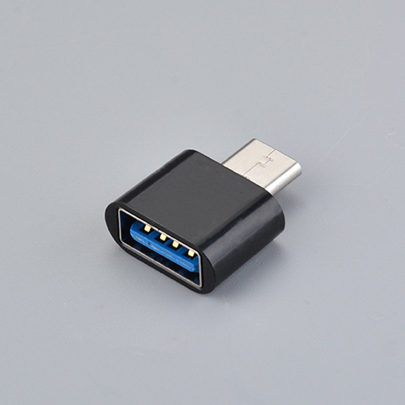 Mini Type C To USB Adapter OTG Data Connectors For Android Mobile Phones+ F6