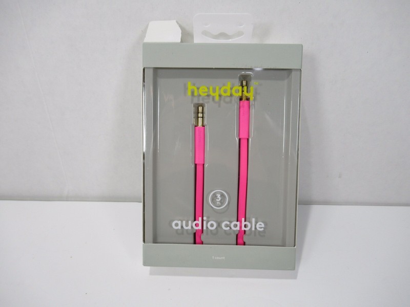 Heyday Audio Cable 3 Feet Pink C1