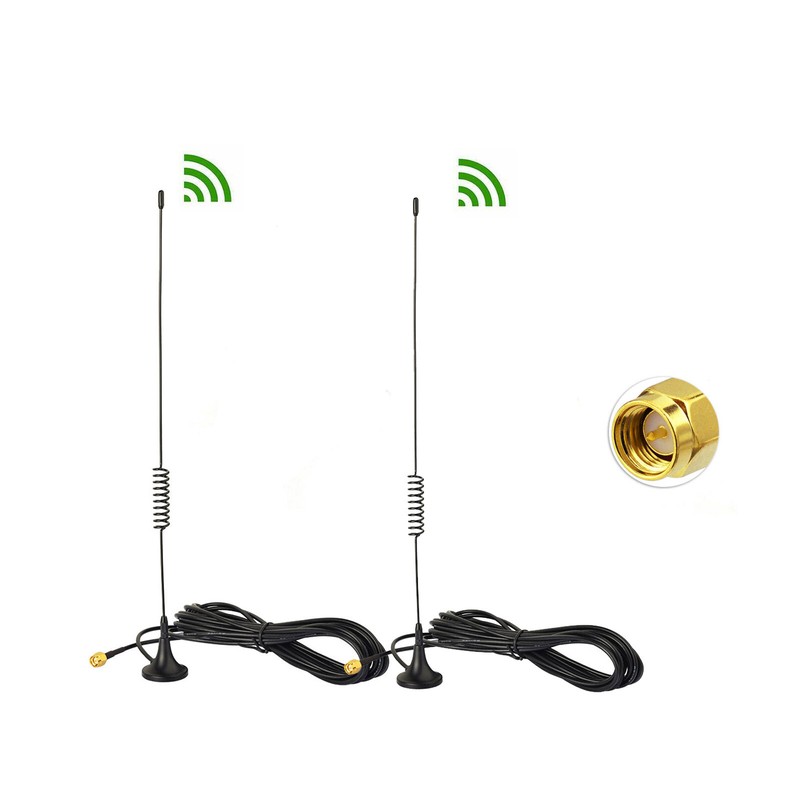 2pcs Pepwave MAX HD2 HD4 Router Embedded Modem 4G External Magnetic Antenna SMA