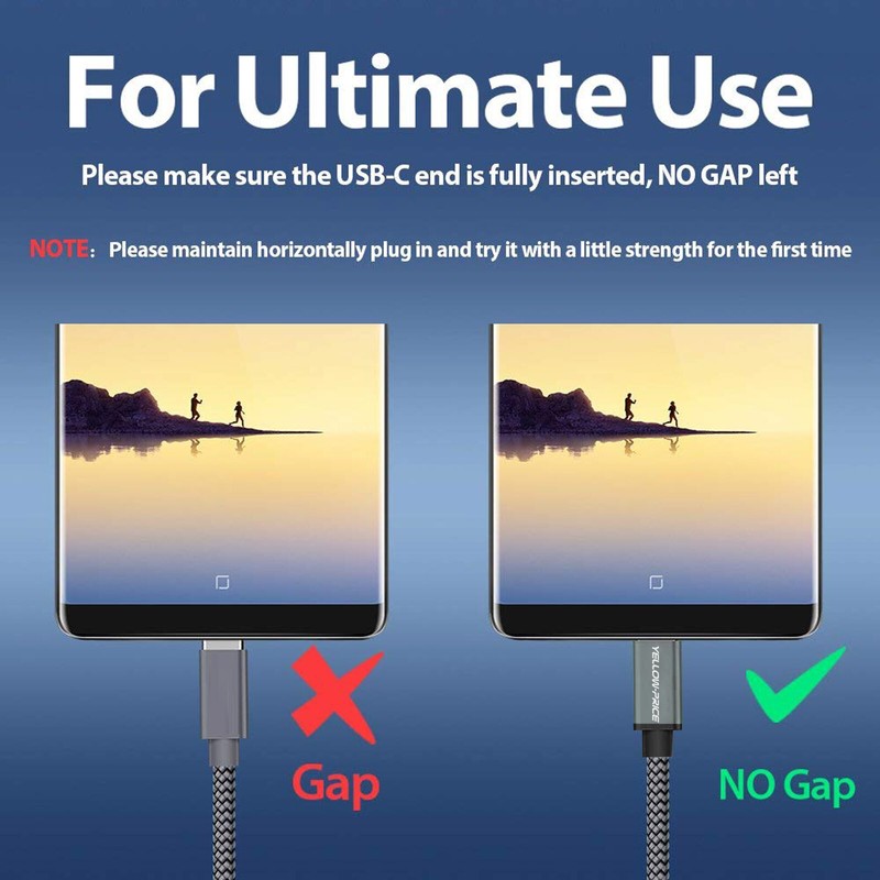 Braided-Short&Long USB C 3.1 Type C Cable (5Gbps) Fast Charging Sync Cord US Lot gallery