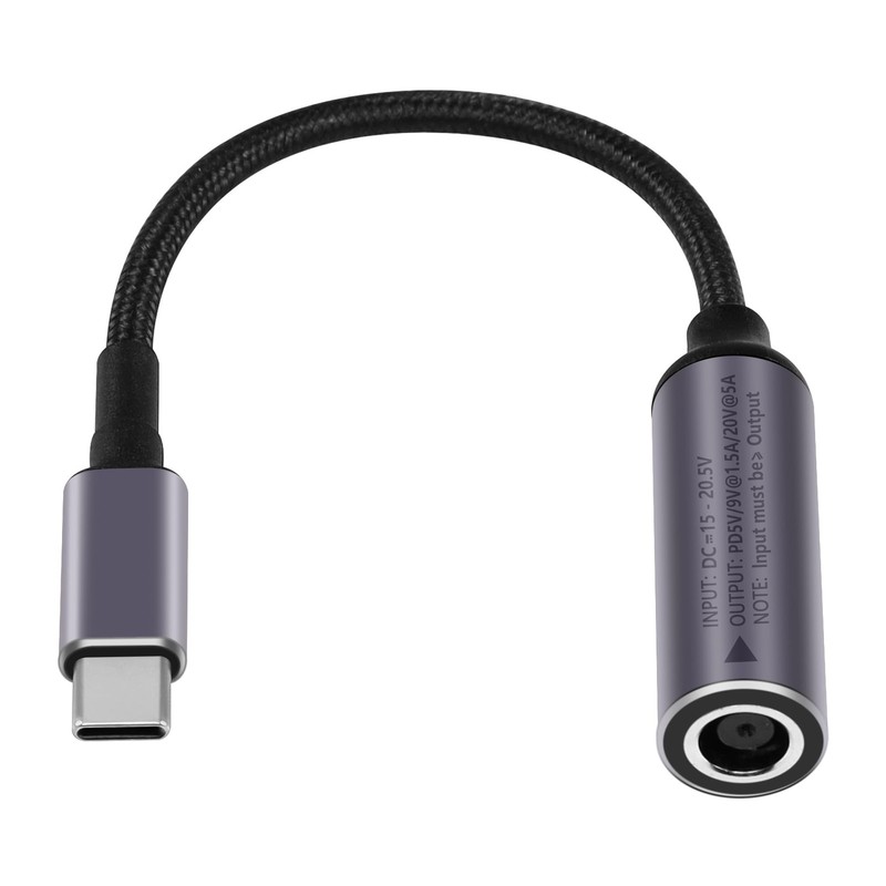 PD 100W DC 7.4mm x 5.0mm Female(7.4 x 0.6mm) Input to USB Power Charging Cabl…