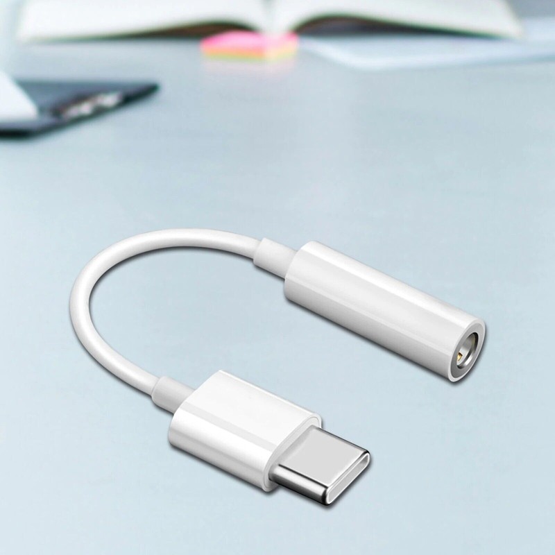 USB-C Type C Adapter Port to 3.5MM Aux Audio Jack Earphone Headphone Cable USB gallery