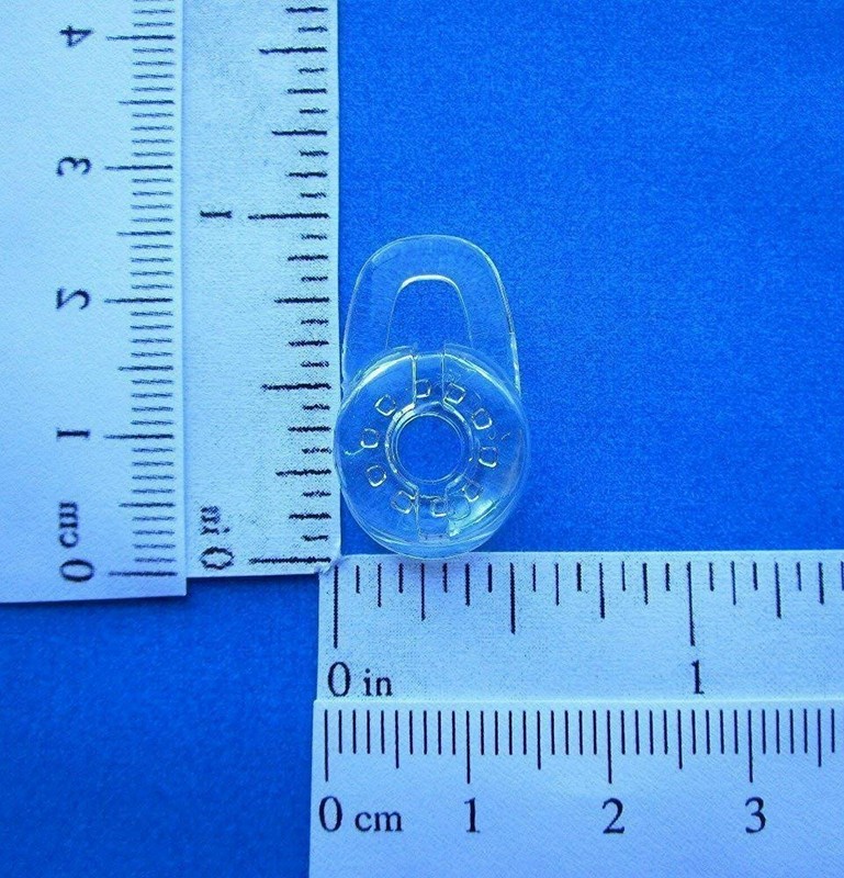 6 Clear Small Medium Large Eargels for PLANTRONICS Discovery 925 975 Wireless... gallery