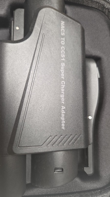 NACS to CCS1 Tesla Charger Adapter, Upgraded Max 500A 1000V nacs DC #530703 R5 gallery