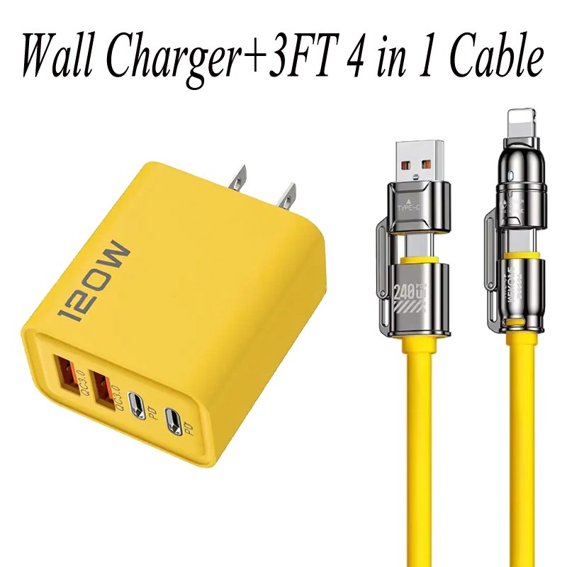 120W Super Fast Charging Charger Adapter For Samsung Galaxy A54 A52 A33 A12 A03s