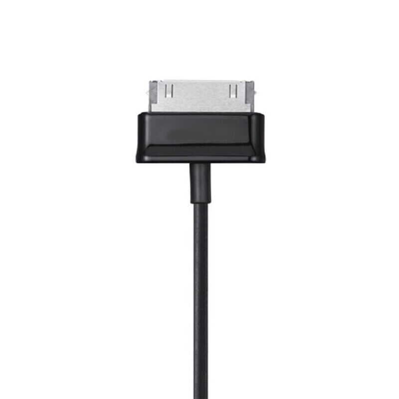 Black USB Data Sync Charging Cable for Samsung Galaxy Tab P1000 2 PACK gallery