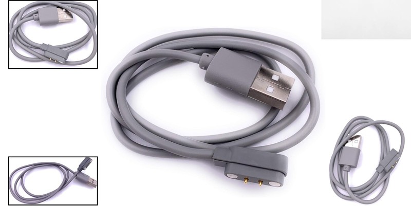 Magnetic Induction USB Charging Cable for Mini Personal Blender - 2FT Grey gallery