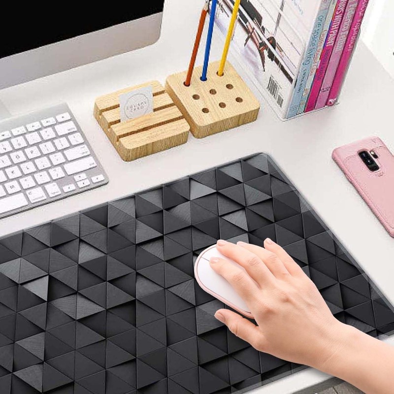 Gaming Mouse Pad, Large Mouse Pads for Desk, Non-Slip Rubber Base Mousepad, K... gallery