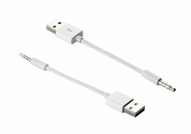 USB Charger Data SYNC Cable for Apple iPod Shuffle 3rd 4th 5th 6th 7th Gen 3.5mm gallery