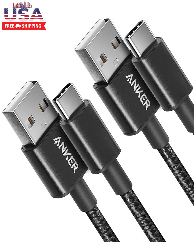 Anker Cable [2 Pack 3Ft], USB a to USB C Cable for Iphone 17 Series,Samsung Gala gallery