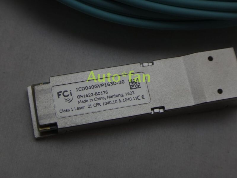 1 Pc. New 40G QSFP+ AOC ICD040GVP163D-30 30M QSFP Fiber Cable Module gallery