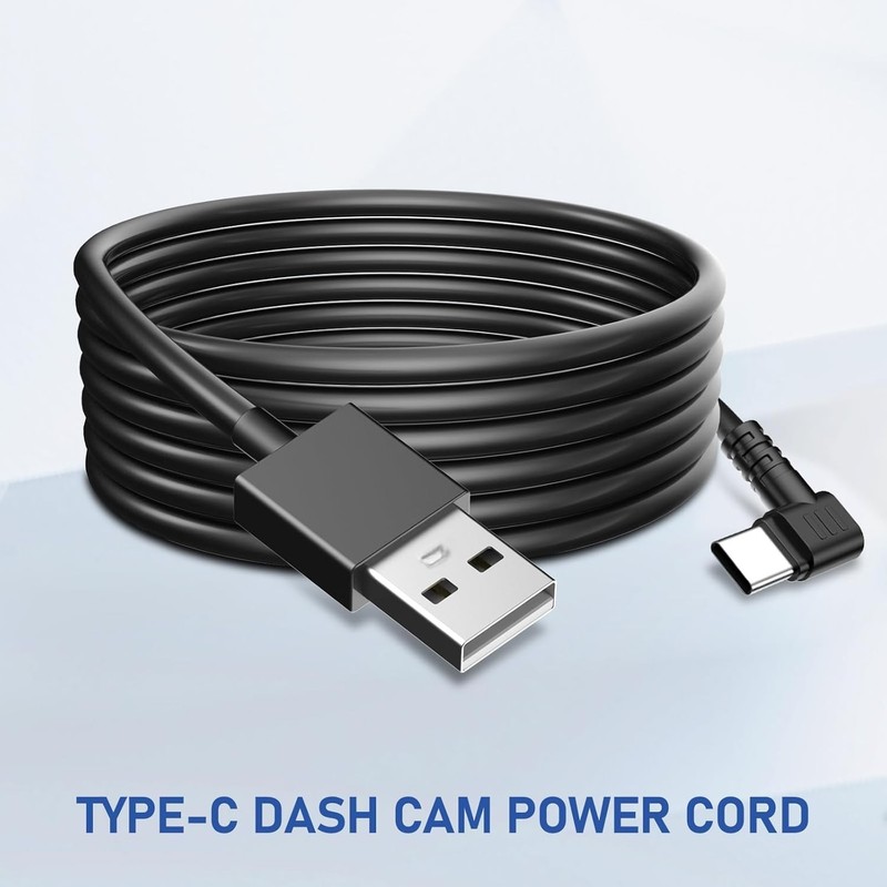 Dash Cam Charging Power Cable, USB-C Car Charging Power Cable, Mini、Type-C Ch... gallery