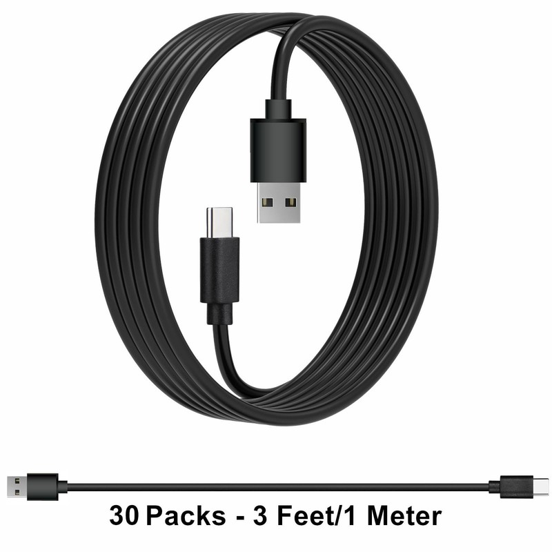 30 PCS 3.3FT USB 2.0 To Type C Charger Cable Fast Charging Cords Multipack gallery
