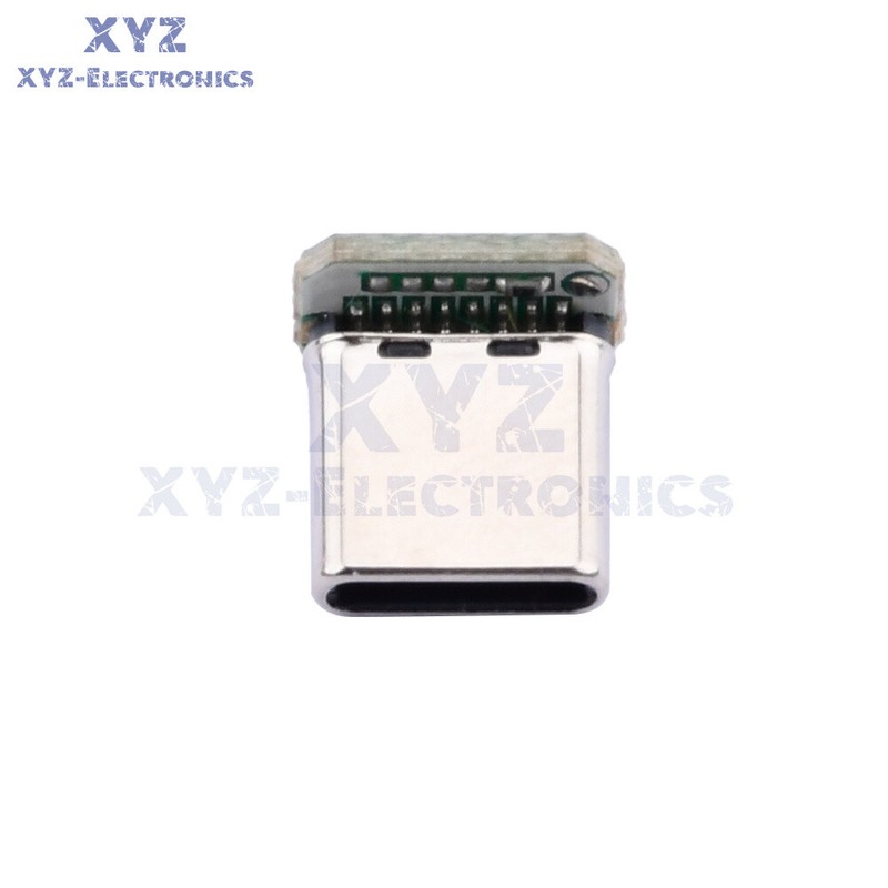 5PCS USB-C Male Head 5V 16pin USB C Connector Port Vertical Jack Board Type-C gallery