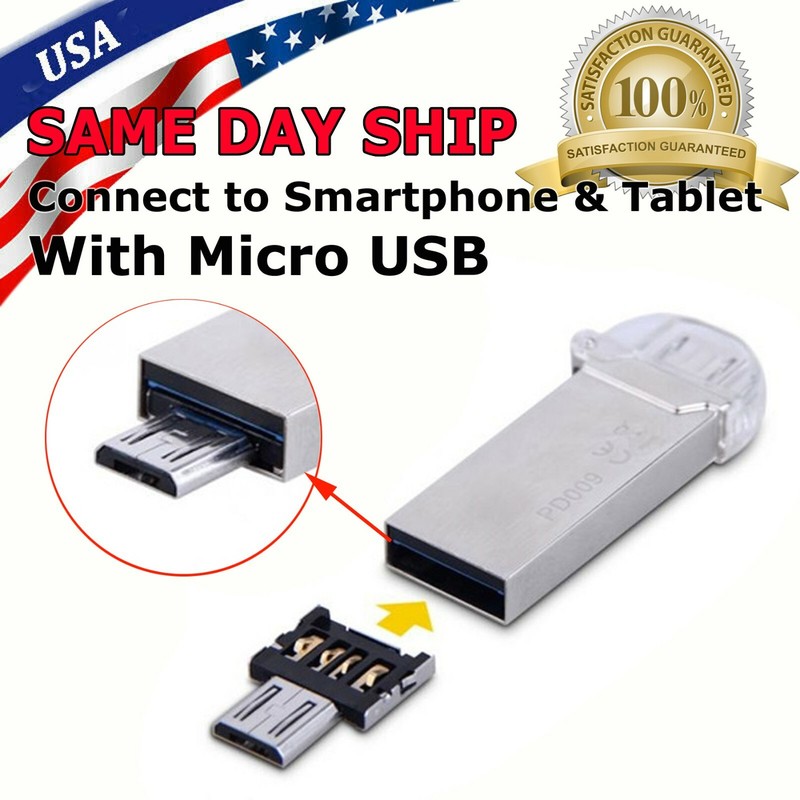 Micro USB Male to USB Female OTG Adapter Converter For Android Tablet Phone