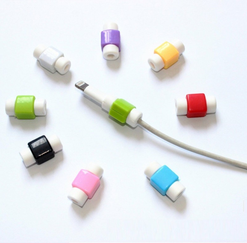 10Pcs Protective Charging Charger Cable Protector Cord Saver for Apple products