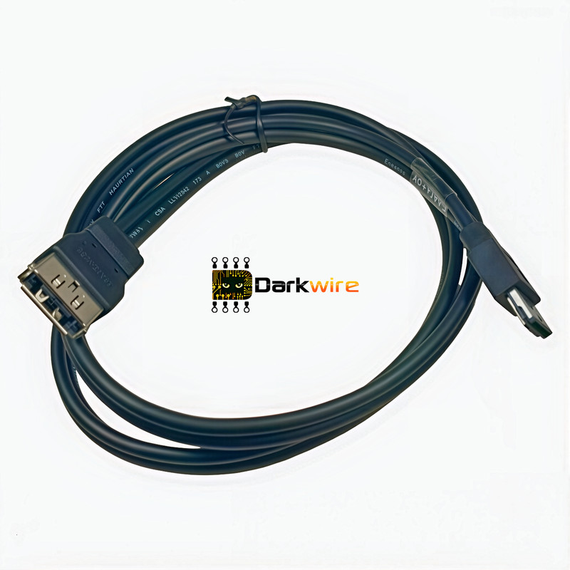 DeLock eSATAp Male to eSATAp Female Extension Cable 1m - eSATA gallery