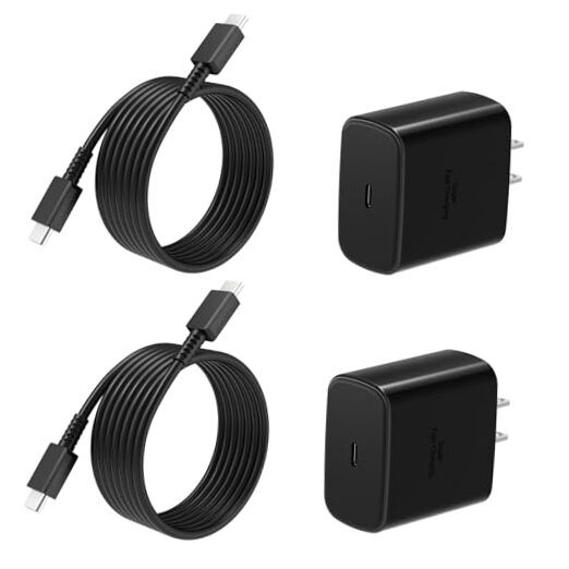 Type C Charger Fast Charging 2Pack USB C Super Fast Charger Block with 45_6FT gallery